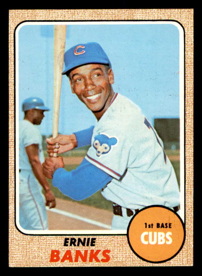 1968 Topps Baseball #355 Ernie Banks Cubs NR-MT 538922