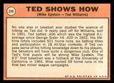1969 Topps Baseball #539 Ted Williams Mike Epstein NR-MT 538929