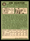 1967 Topps Baseball #369 Catfish Hunter A's NR-MT 538931