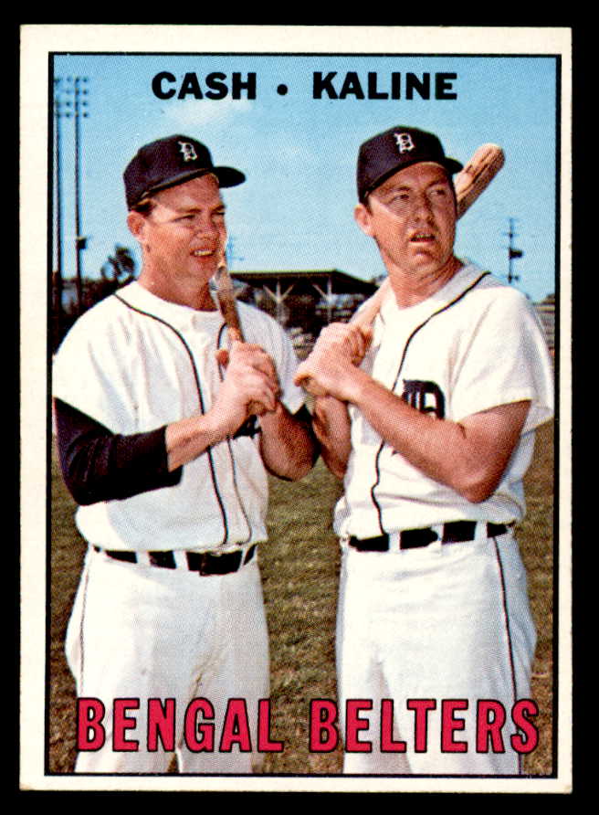 1967 Topps Baseball #216 Al Kaline Norm Cash NR-MT 538934