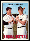 1967 Topps Baseball #216 Al Kaline Norm Cash NR-MT 538934