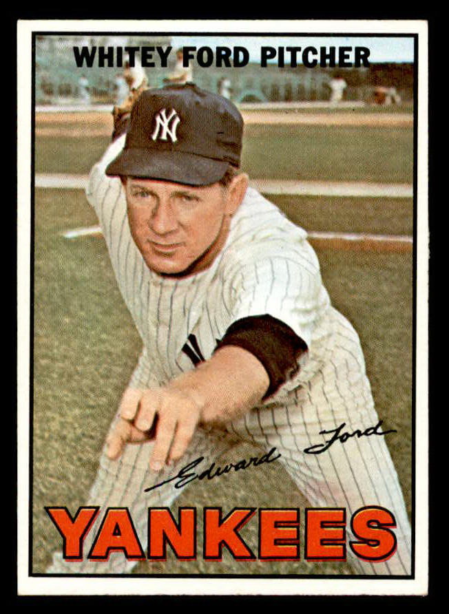 1967 Topps Baseball #005 Whitey Ford Yankees NR-MT 538936