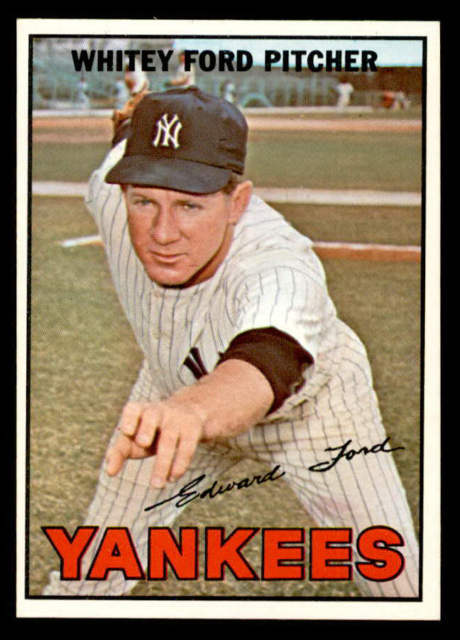 1967 Topps Baseball #005 Whitey Ford Yankees NR-MT 538937
