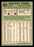1967 Topps Baseball #005 Whitey Ford Yankees NR-MT 538937