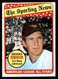 1969 Topps Baseball #421 Brooks Robinson A.S. Orioles NR-MT 538941