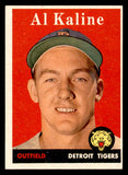 1958 Topps Baseball #070 Al Kaline Tigers EX+/EX-MT 538943