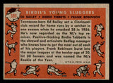 1958 Topps Baseball #386 Frank Robinson Ed Bailey EX+/EX-MT 538948
