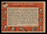 1958 Topps Baseball #321 Ted Williams Ted Kluszewski EX 538949