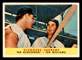 1958 Topps Baseball #321 Ted Williams Ted Kluszewski EX-MT 538950