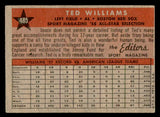1958 Topps Baseball #485 Ted Williams A.S. Red Sox EX 538951