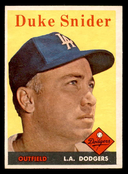 1958 Topps Baseball #088 Duke Snider Dodgers EX-MT 538953