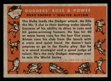 1958 Topps Baseball #314 Duke Snider Walter Alston EX-MT 538955