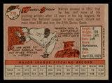1958 Topps Baseball #270 Warren Spahn Braves EX 538959