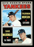 1970 Topps Baseball #189 Thurman Munson Yankees EX 538961