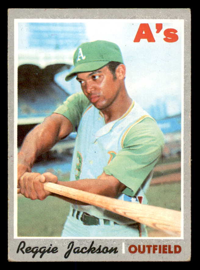 1970 Topps Baseball #140 Reggie Jackson A's VG-EX 538964