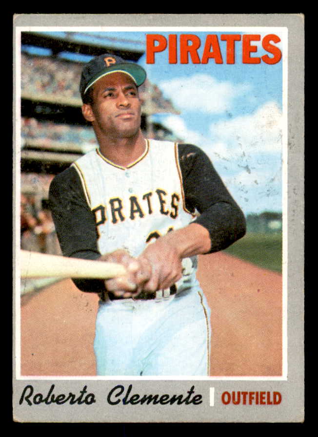 1970 Topps Baseball #350 Roberto Clemente Pirates VG-EX 538971