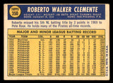 1970 Topps Baseball #350 Roberto Clemente Pirates VG-EX 538973