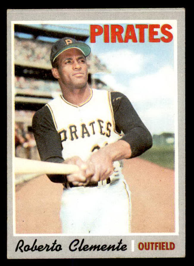 1970 Topps Baseball #350 Roberto Clemente Pirates EX+/EX-MT 538976