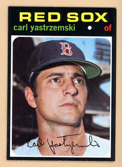 1971 Topps Baseball #530 Carl Yastrzemski Red Sox EX-MT 538979