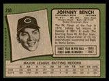 1971 Topps Baseball #250 Johnny Bench Reds EX-MT 538985