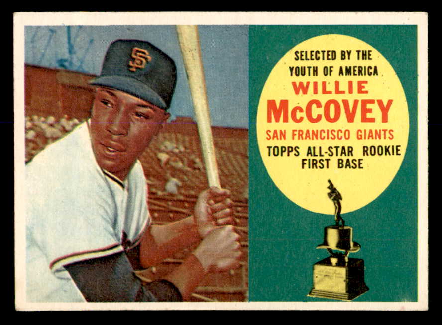 1960 Topps Baseball #316 Willie McCovey Giants EX 538989