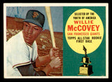 1960 Topps Baseball #316 Willie McCovey Giants EX 538989