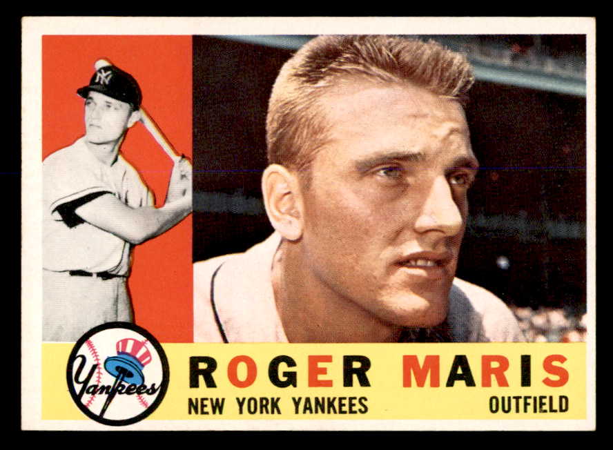 1960 Topps Baseball #377 Roger Maris Yankees EX-MT 538991