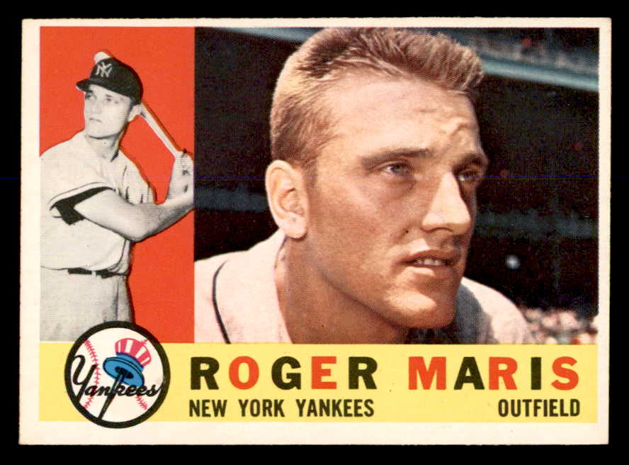1960 Topps Baseball #377 Roger Maris Yankees EX-MT 538992