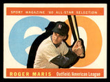 1960 Topps Baseball #565 Roger Maris A.S. Yankees VG-EX 538998