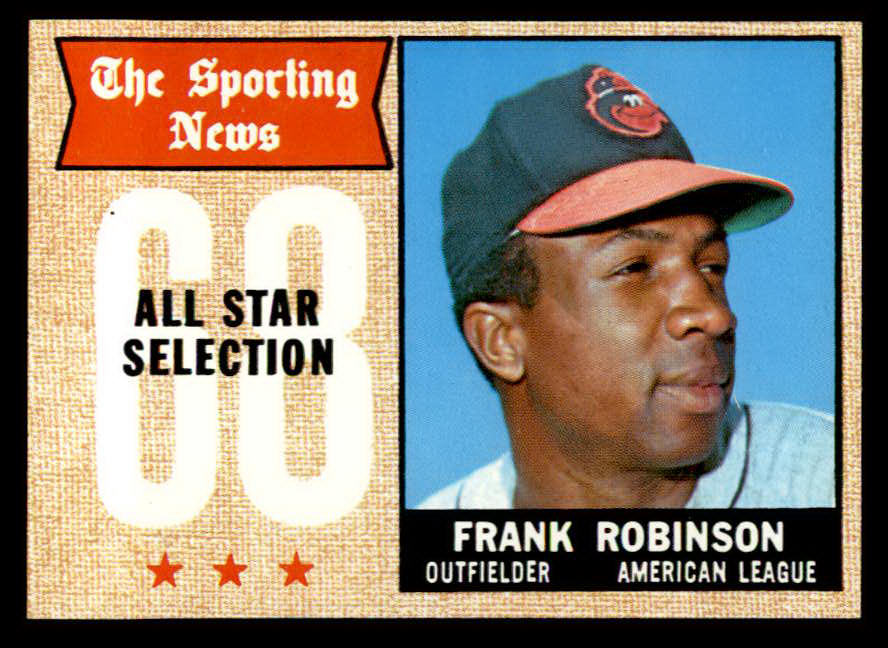 1968 Topps Baseball #373 Frank Robinson A.S. Orioles NR-MT 539002