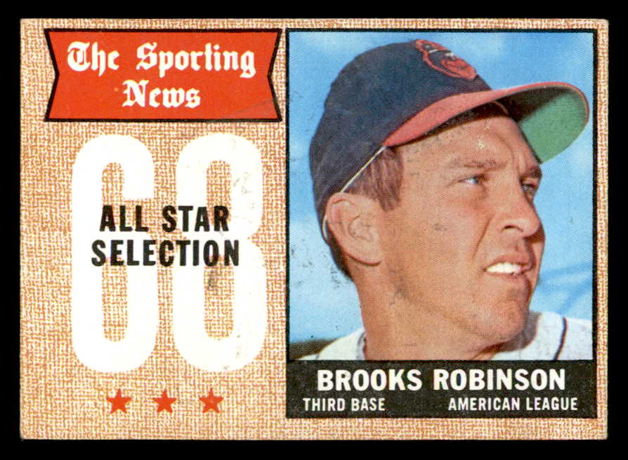 1968 Topps Baseball #365 Brooks Robinson A.S. Orioles NR-MT 539003