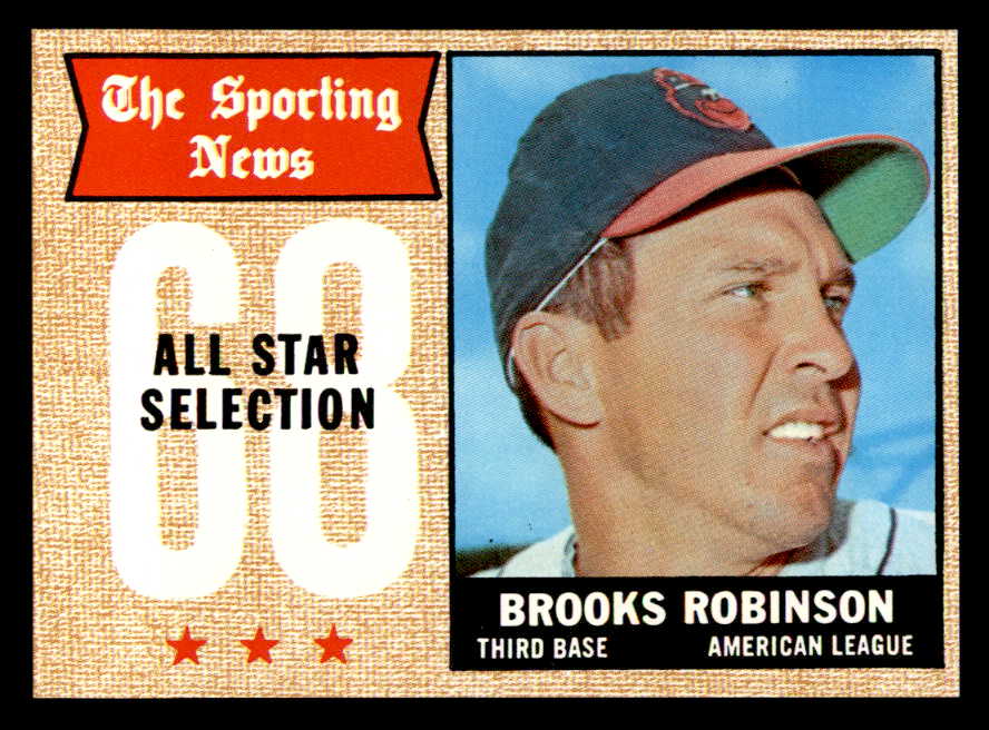 1968 Topps Baseball #365 Brooks Robinson A.S. Orioles NR-MT 539005