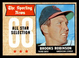 1968 Topps Baseball #365 Brooks Robinson A.S. Orioles NR-MT 539005