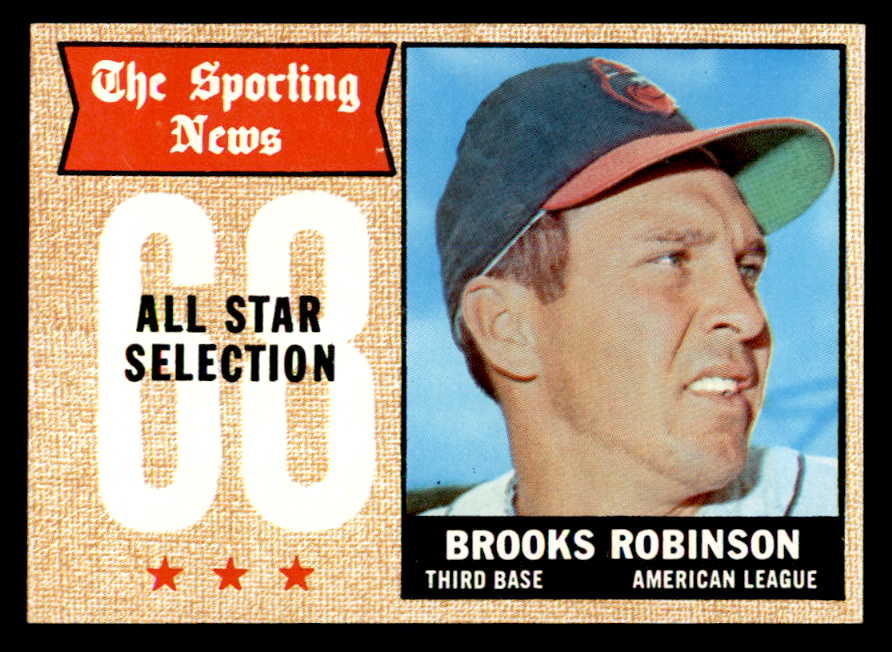 1968 Topps Baseball #365 Brooks Robinson A.S. Orioles NR-MT 539006