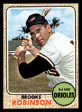 1968 Topps Baseball #020 Brooks Robinson Orioles NR-MT 539007