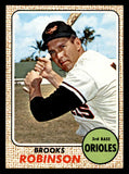1968 Topps Baseball #020 Brooks Robinson Orioles EX-MT 539008