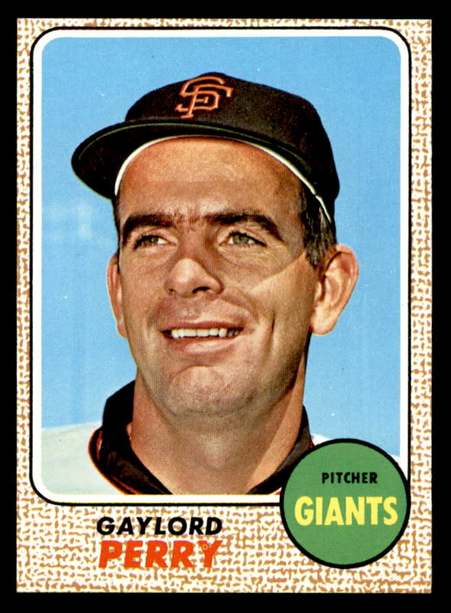 1968 Topps Baseball #085 Gaylord Perry Giants NR-MT 539009
