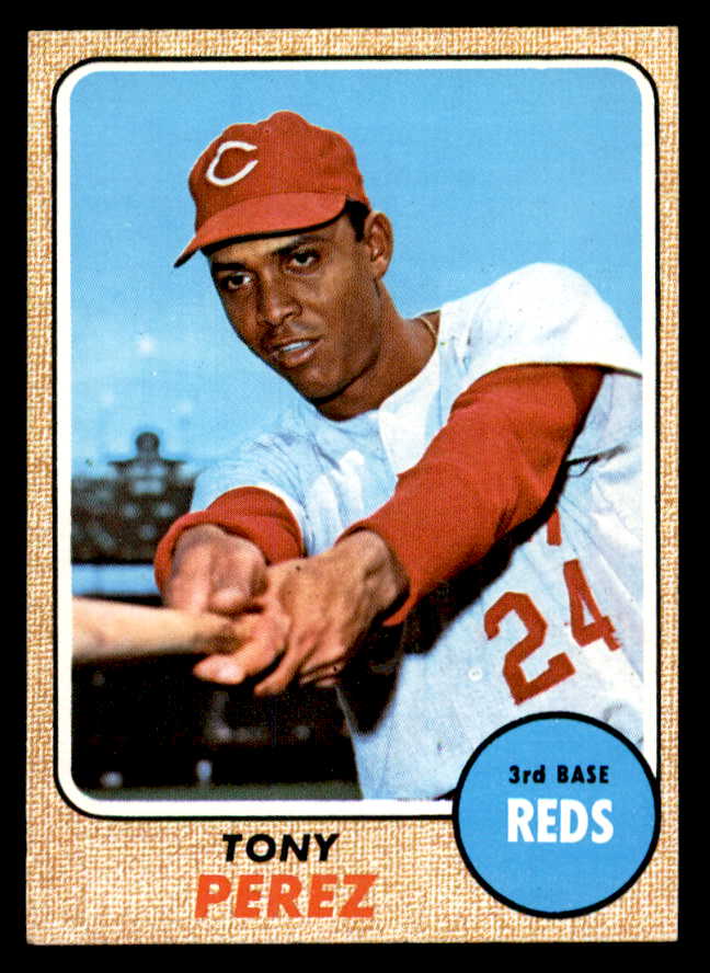 1968 Topps Baseball #130 Tony Perez Reds EX-MT 539010