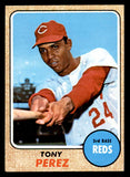 1968 Topps Baseball #130 Tony Perez Reds EX-MT 539010