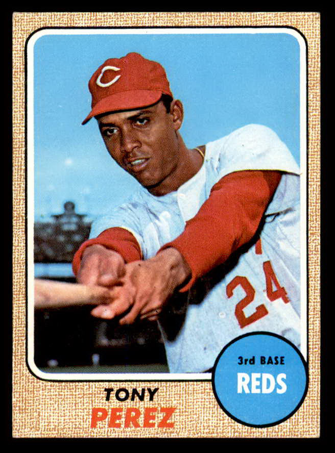 1968 Topps Baseball #130 Tony Perez Reds NR-MT 539011