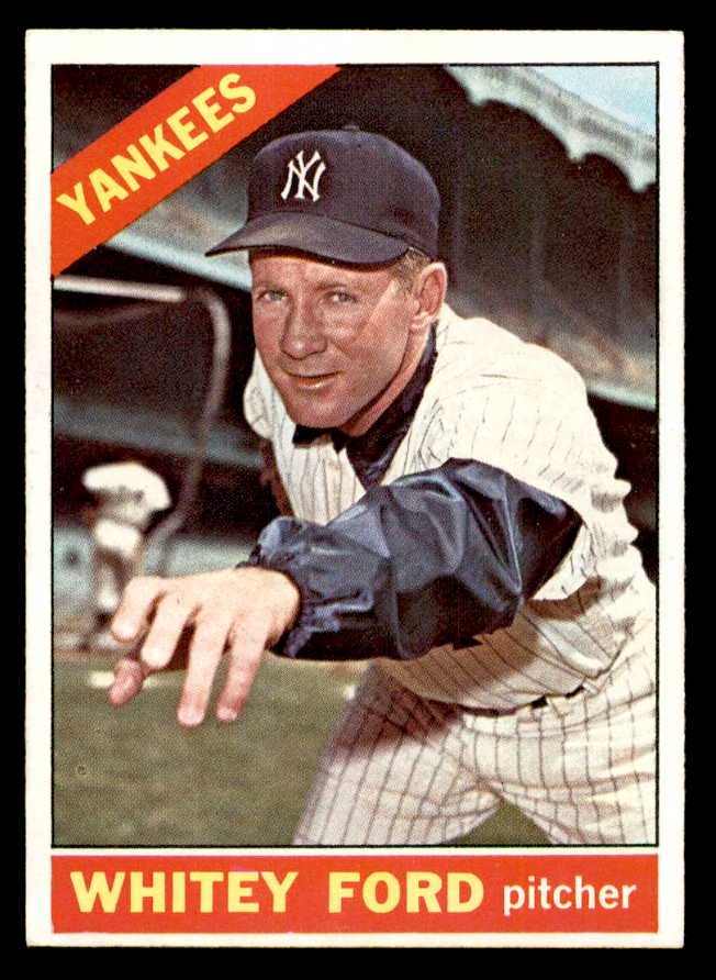 1966 Topps Baseball #160 Whitey Ford Yankees NR-MT 539023