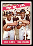 1966 Topps Baseball #099 Willie Stargell Donn Clendenon NR-MT 539024