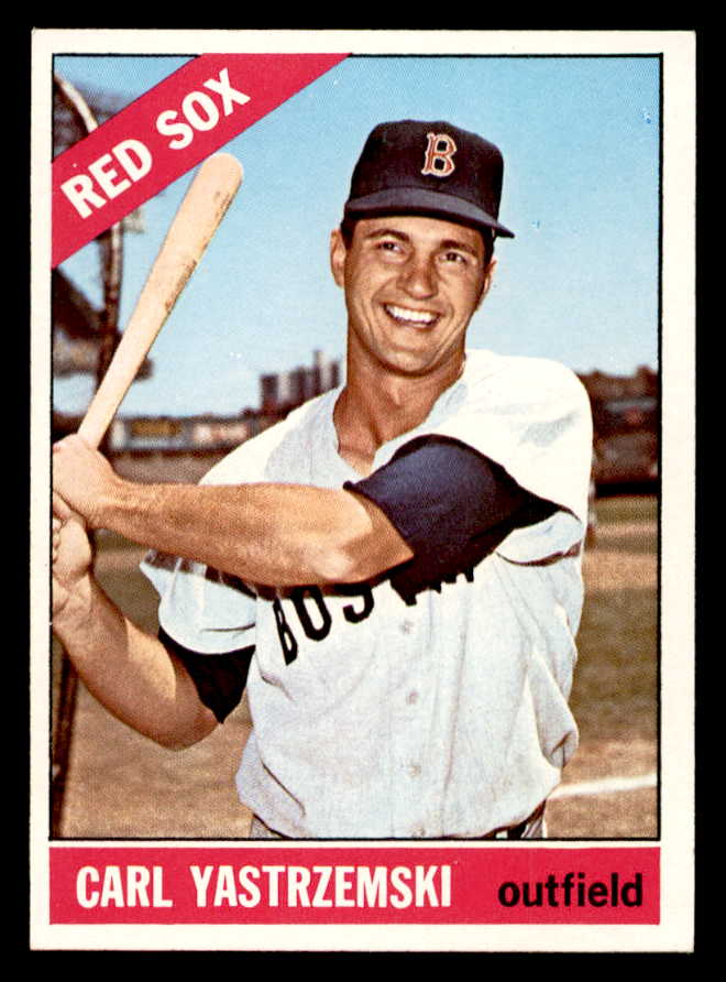 1966 Topps Baseball #070 Carl Yastrzemski Red Sox NR-MT 539025