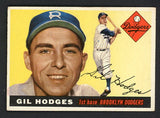 1955 Topps Baseball #187 Gil Hodges Dodgers VG-EX 539035