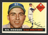 1955 Topps Baseball #187 Gil Hodges Dodgers EX-MT 539037
