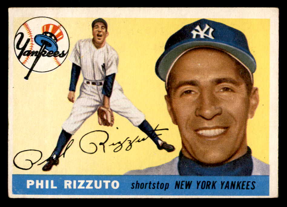 1955 Topps Baseball #189 Phil Rizzuto Yankees VG-EX 539047