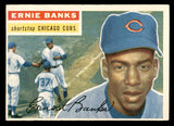 1956 Topps Baseball #015 Ernie Banks Cubs EX-MT White 539052