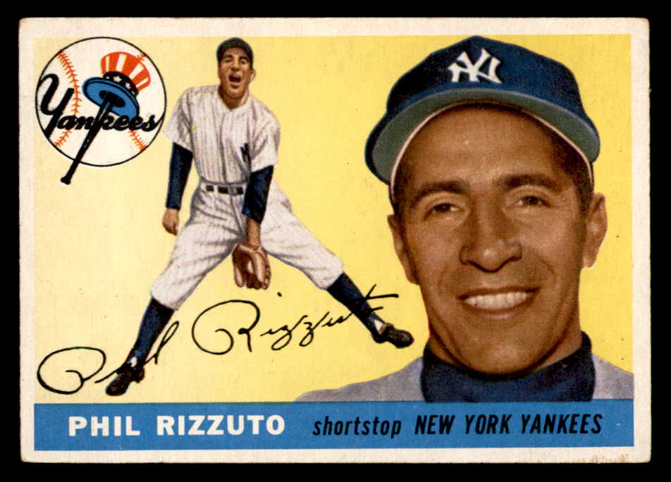 1955 Topps Baseball #189 Phil Rizzuto Yankees VG-EX 539056