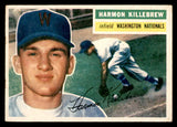 1956 Topps Baseball #164 Harmon Killebrew Senators VG-EX Gray 539061