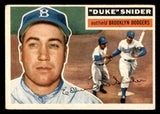 1956 Topps Baseball #150 Duke Snider Dodgers VG-EX Gray 539064